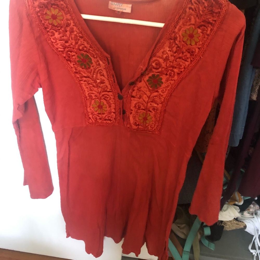 Indian sleeper shirt